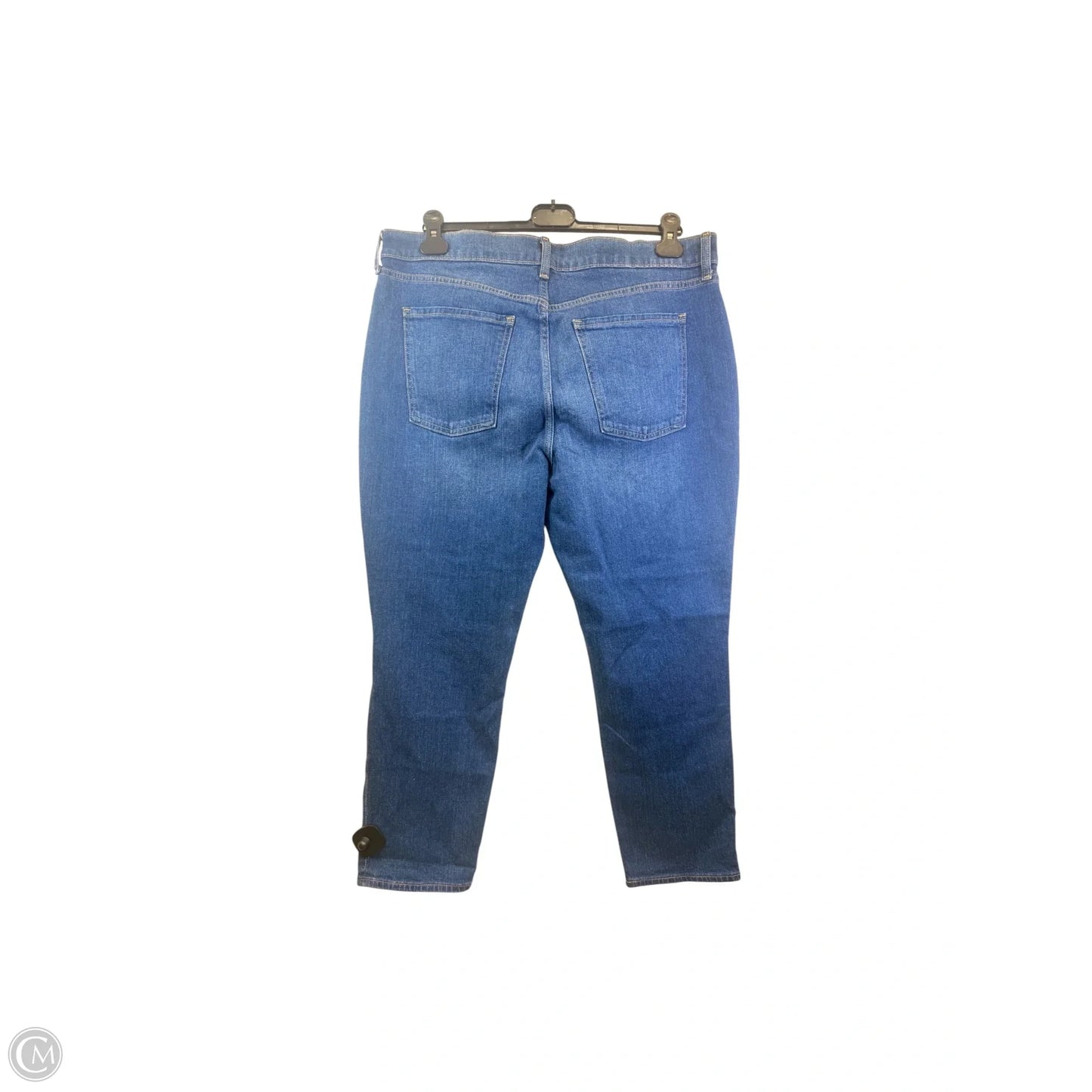 Jeans Straight By Old Navy In Blue Denim, Size: 14
