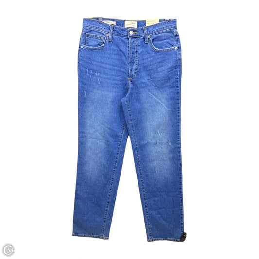 Jeans Straight By Universal Thread In Blue Denim, Size: 10