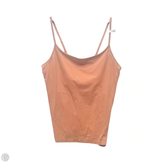 Top Cami By Love In Tan, Size: Xl