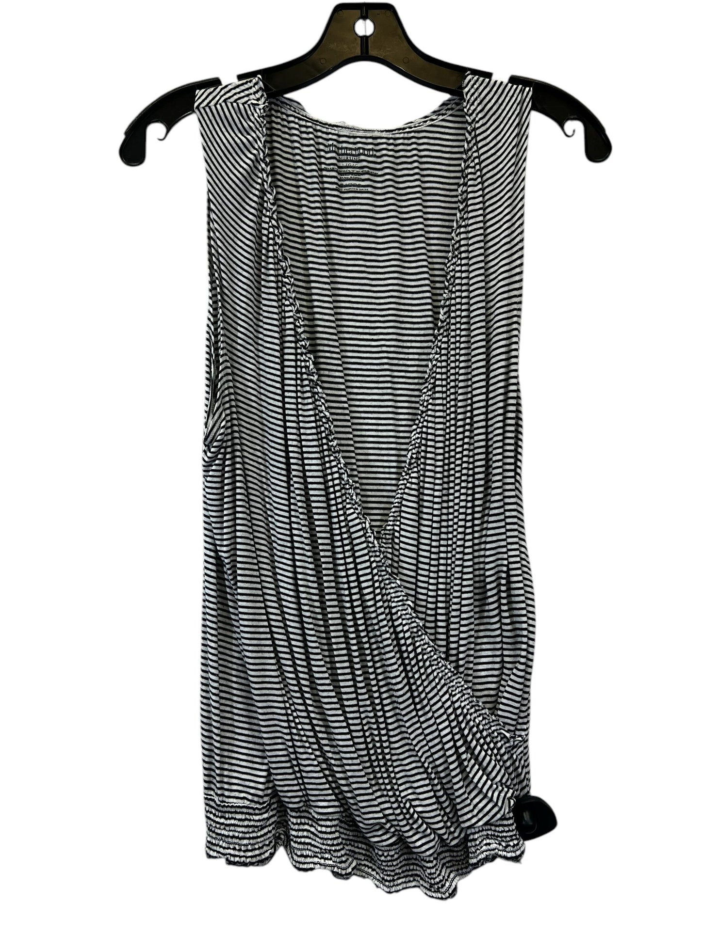 Maternity Top Short Sleeve By Motherhood  Size: L