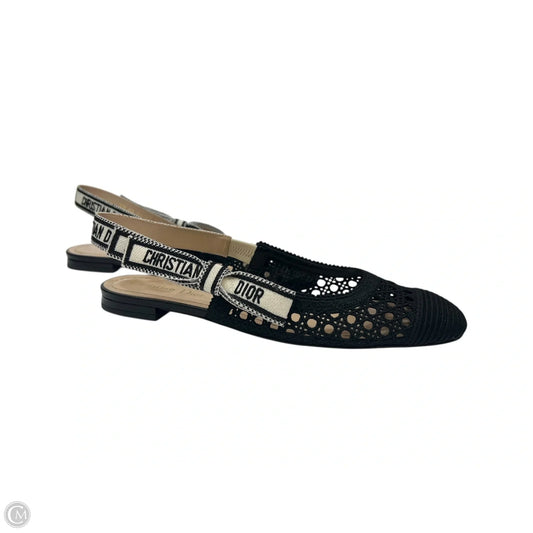 Shoes Luxury Designer By Dior In Black, Size: 7