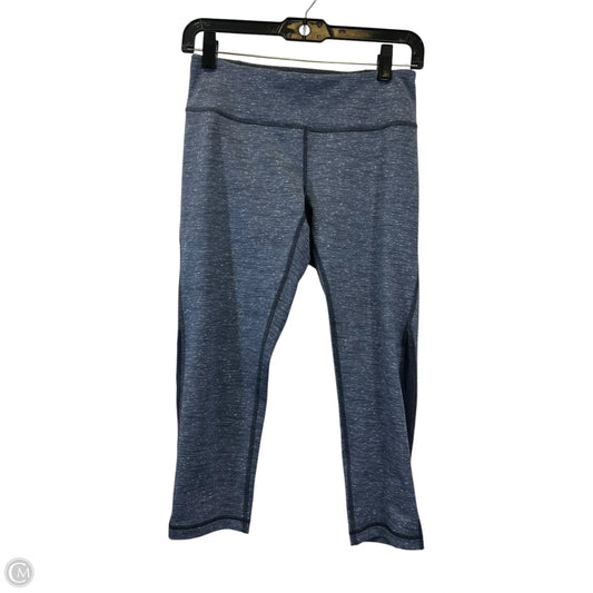 Athletic Capris By Zella In Grey & White, Size: S