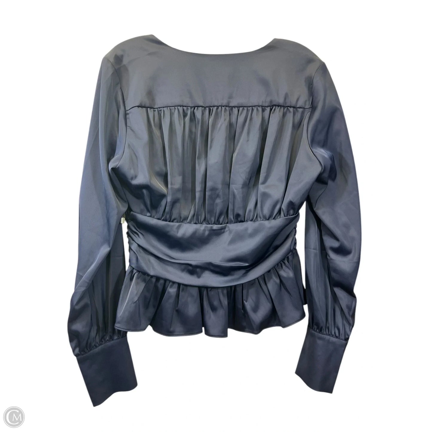 Top Long Sleeve Designer By Jason Wu In Navy, Size: M