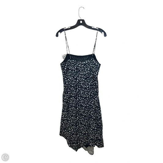 Dress Casual Midi By Lenon Edition In Black & White, Size: M