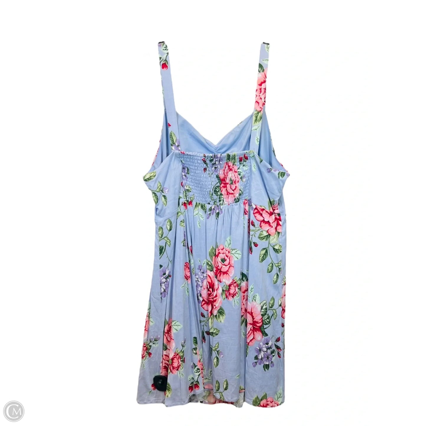 Dress Casual Maxi By Forever 21 In Floral Print, Size: 2x