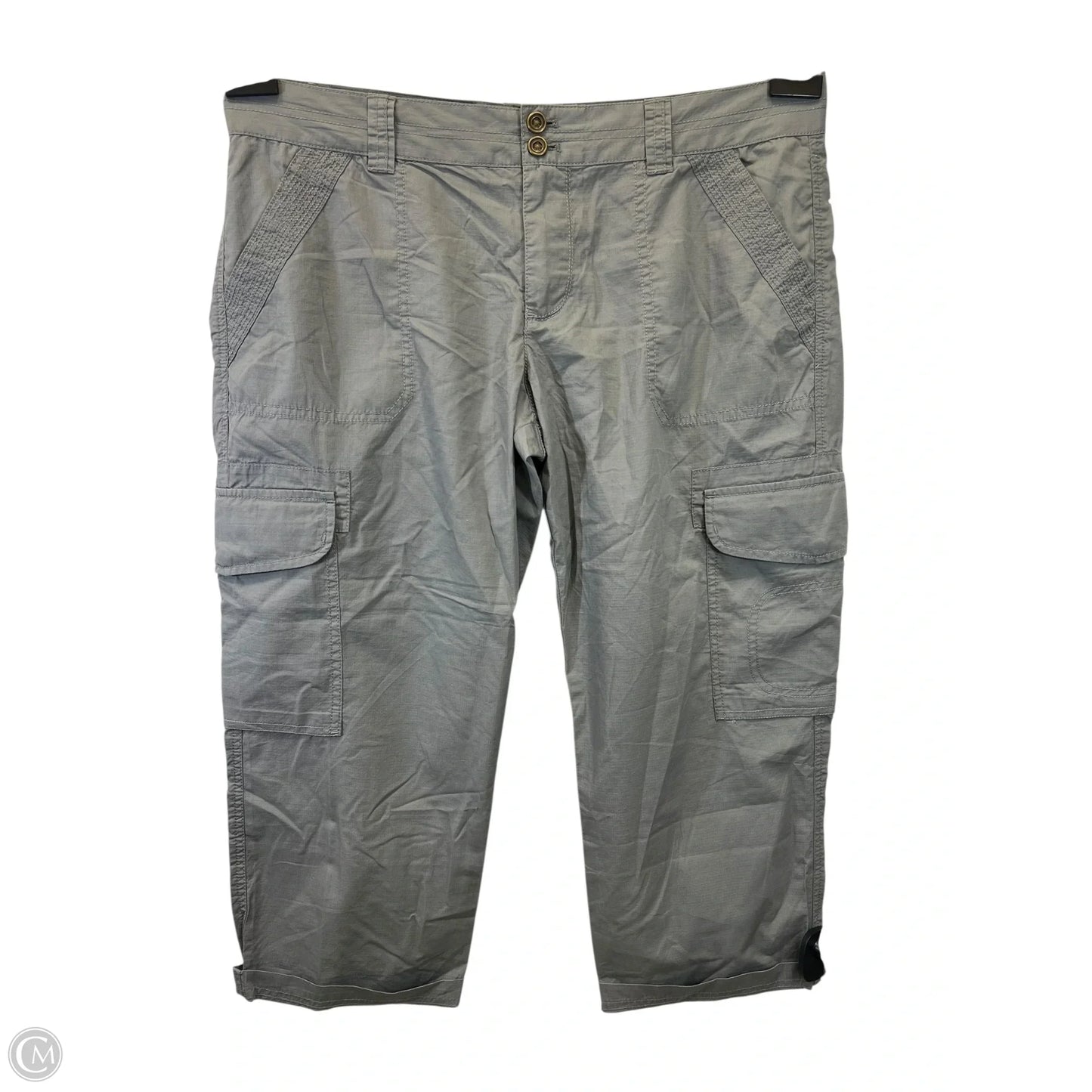 Athletic Capris By J. Crew In Grey, Size: L