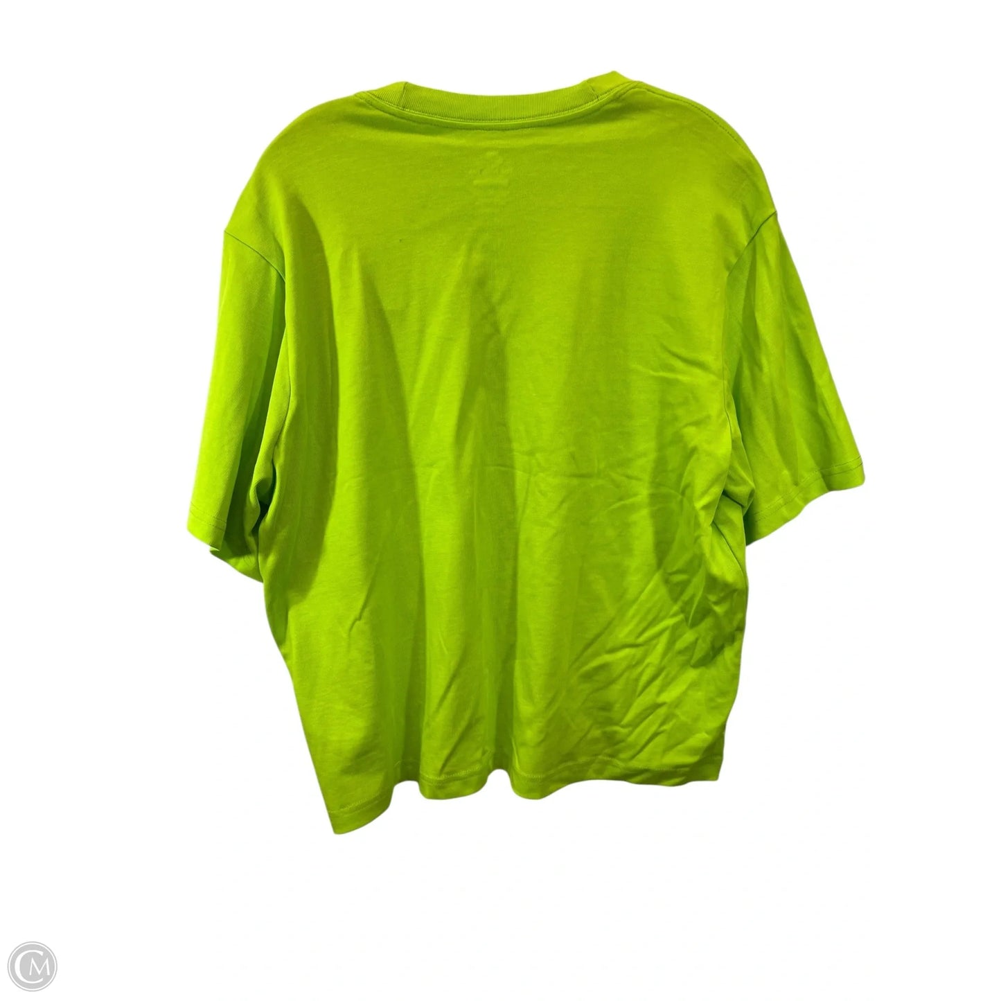 Athletic Top Short Sleeve By Nike Apparel In Yellow, Size: L