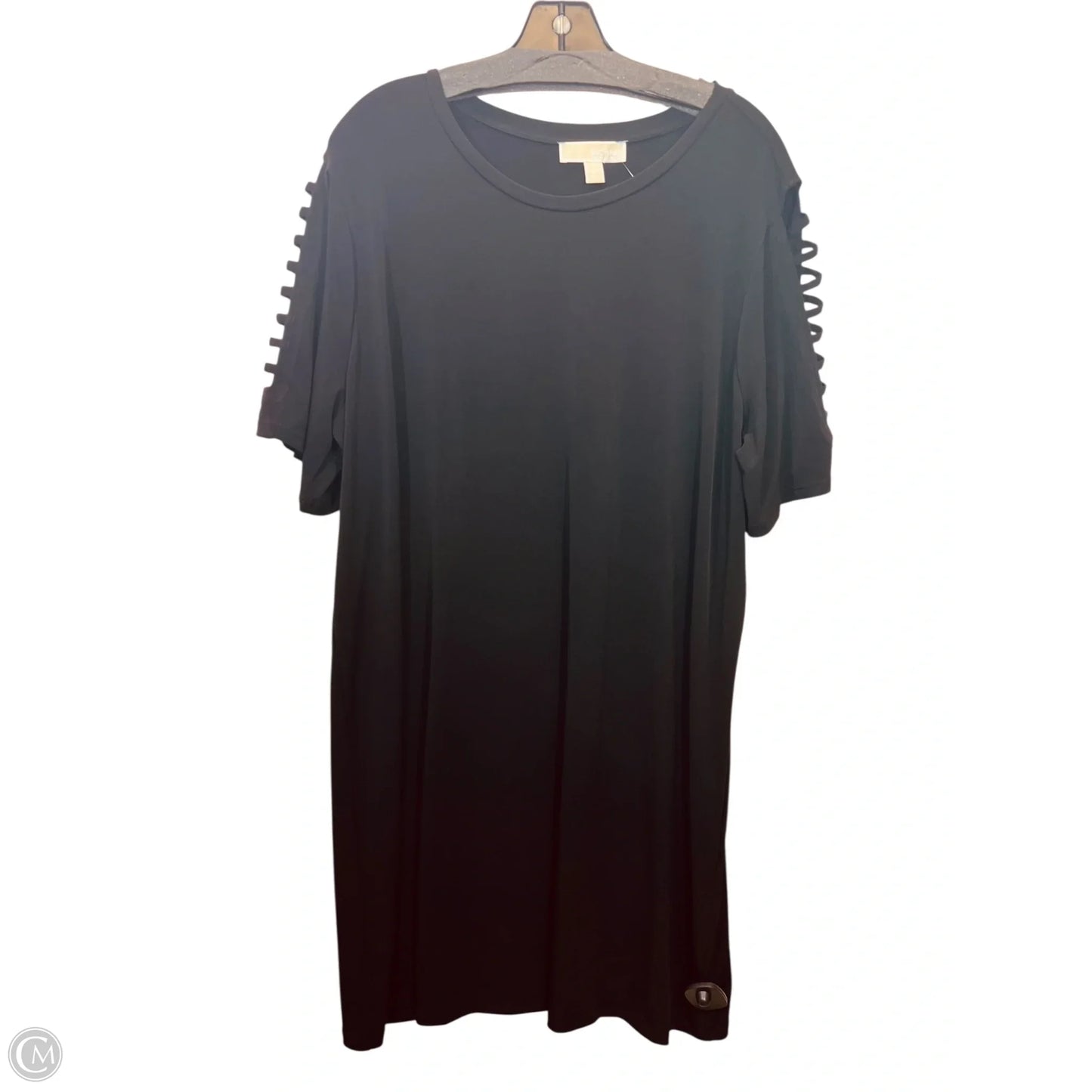 Dress Casual Midi By Michael By Michael Kors In Black, Size: 2x