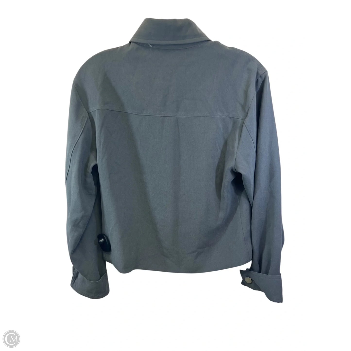 Jacket Shirt By Rachel Zoe In Grey, Size: Xs