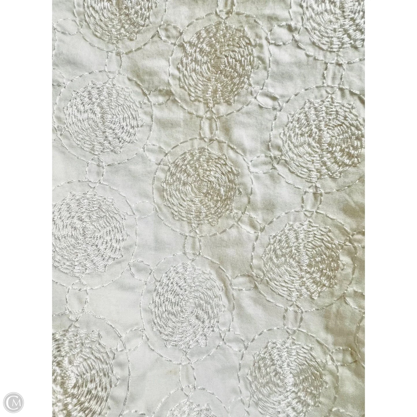 Top Short Sleeve By Lilly Pulitzer In Ivory, Size: 4