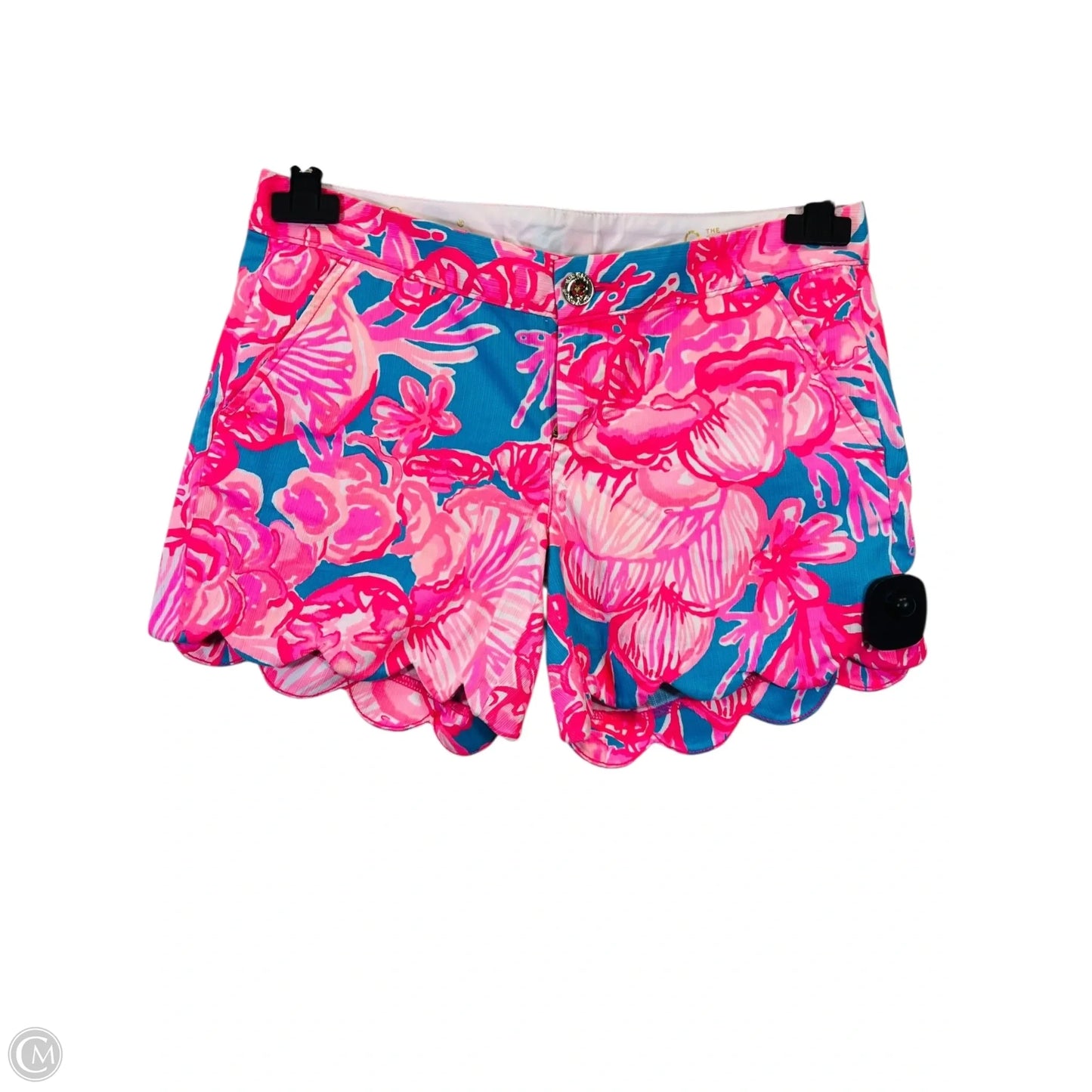 Shorts By Lilly Pulitzer In Blue & Pink, Size: 0