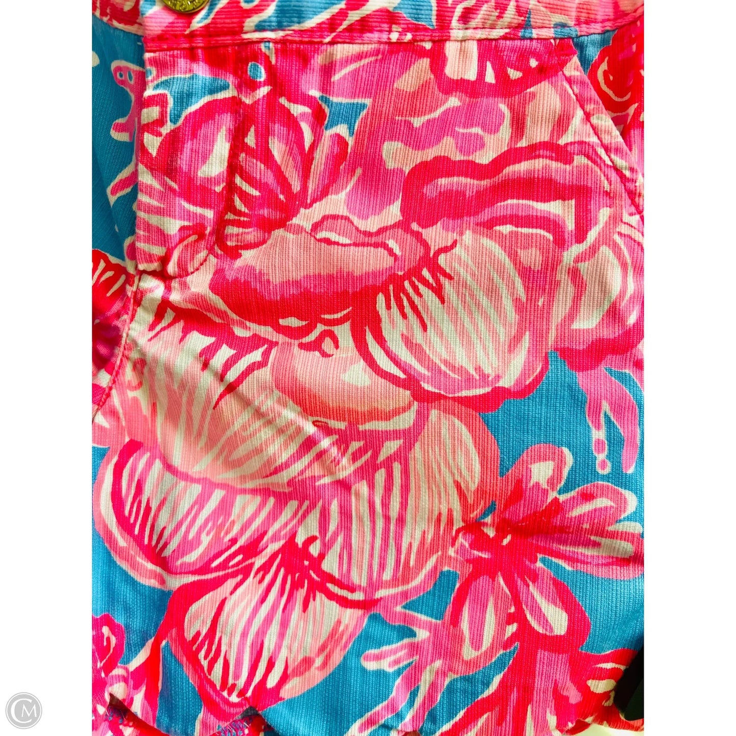 Shorts By Lilly Pulitzer In Blue & Pink, Size: 0
