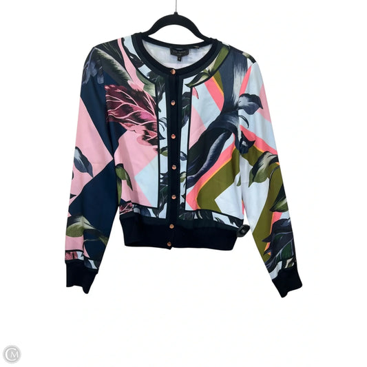 Jacket Designer By Ted Baker In Multi-colored, Size: S