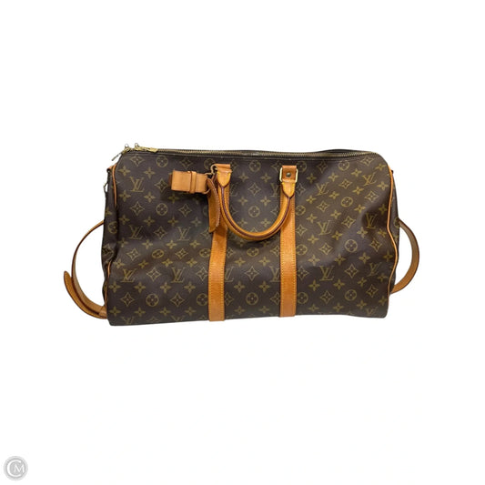 Duffle And Weekender Luxury Designer By Louis Vuitton, Size: Medium