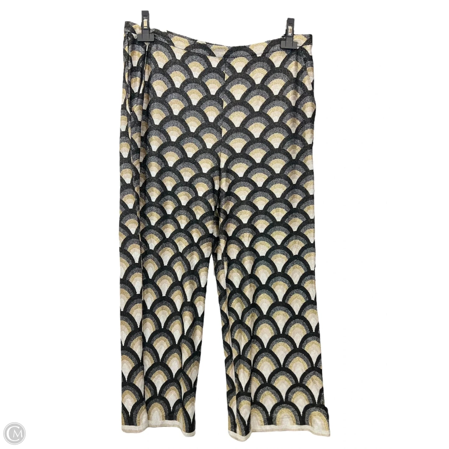 Pants Designer By Trina By Trina Turk In Gold & Silver, Size: 16