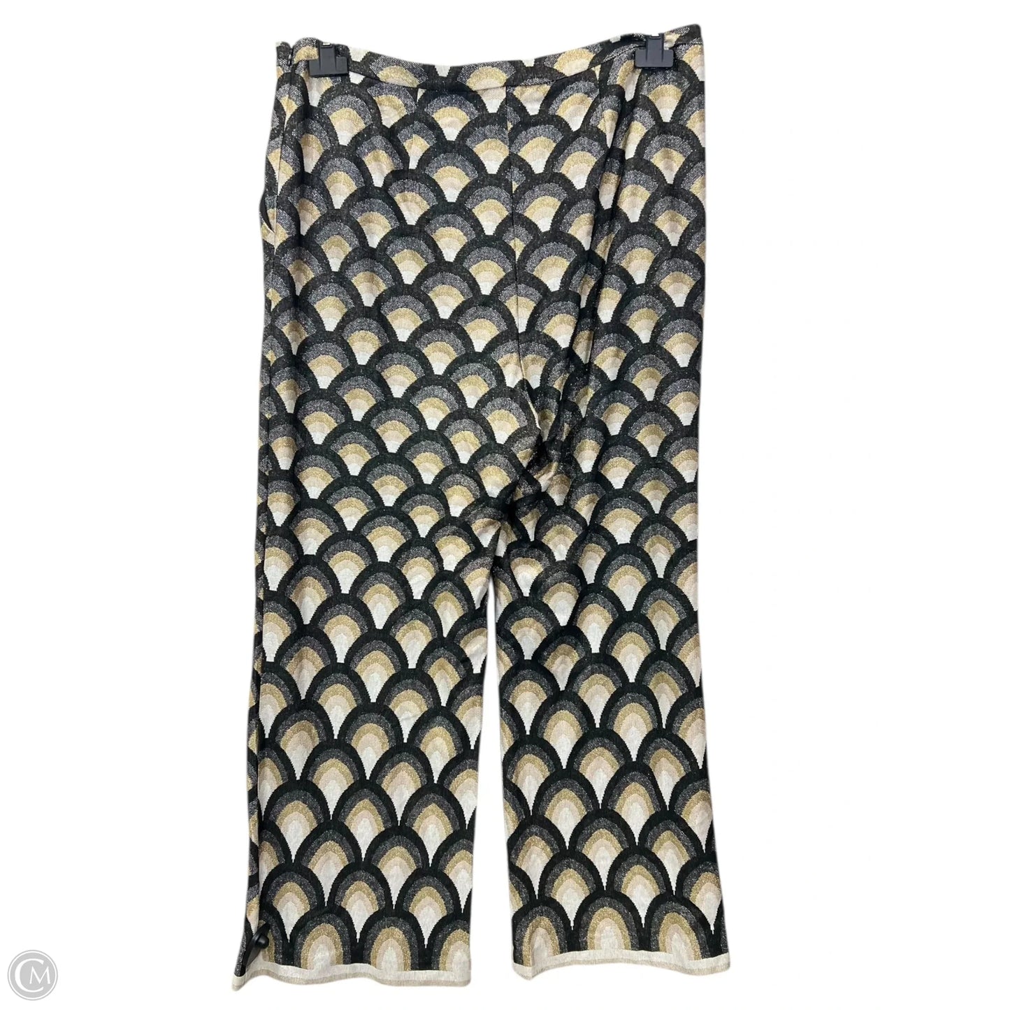 Pants Designer By Trina By Trina Turk In Gold & Silver, Size: 16