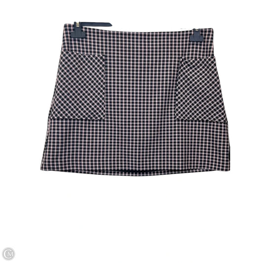 Skirt Mini & Short By Express In Black & Pink, Size: Xl