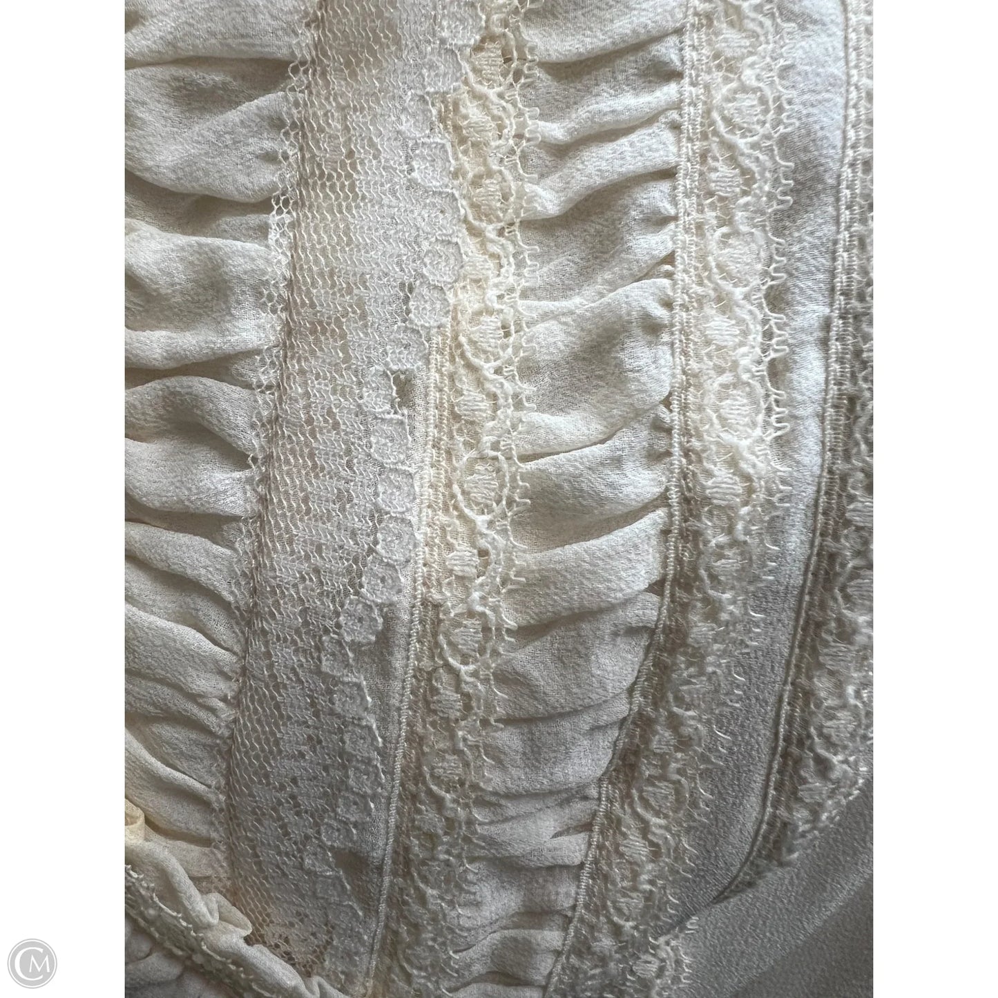 Dress Designer By Bcbgmaxazria In Black & Cream, Size: S