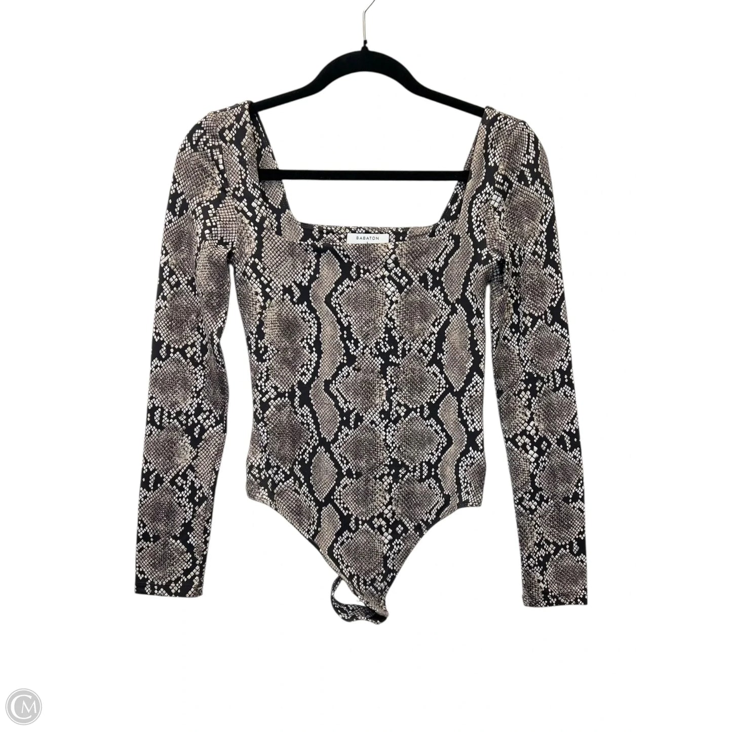 Bodysuit Designer By Babaton In Animal Print, Size: S