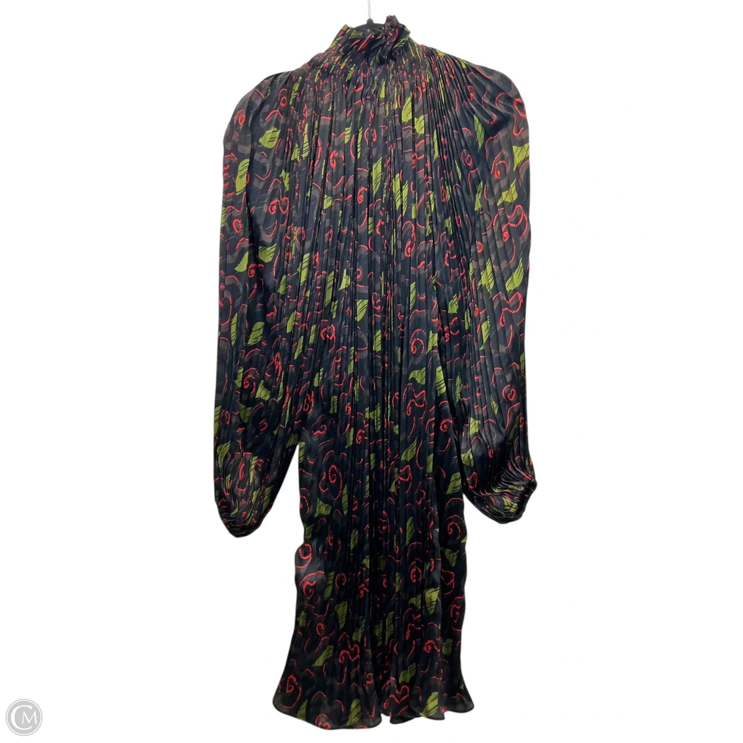 Dress Designer By Opening Ceremony In Black & Green, Size: 6