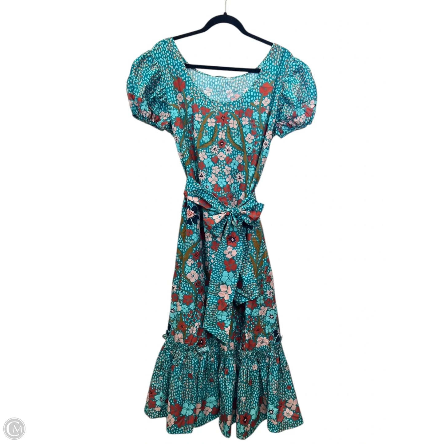 Dress Designer By Tucker In Floral Print, Size: Xl