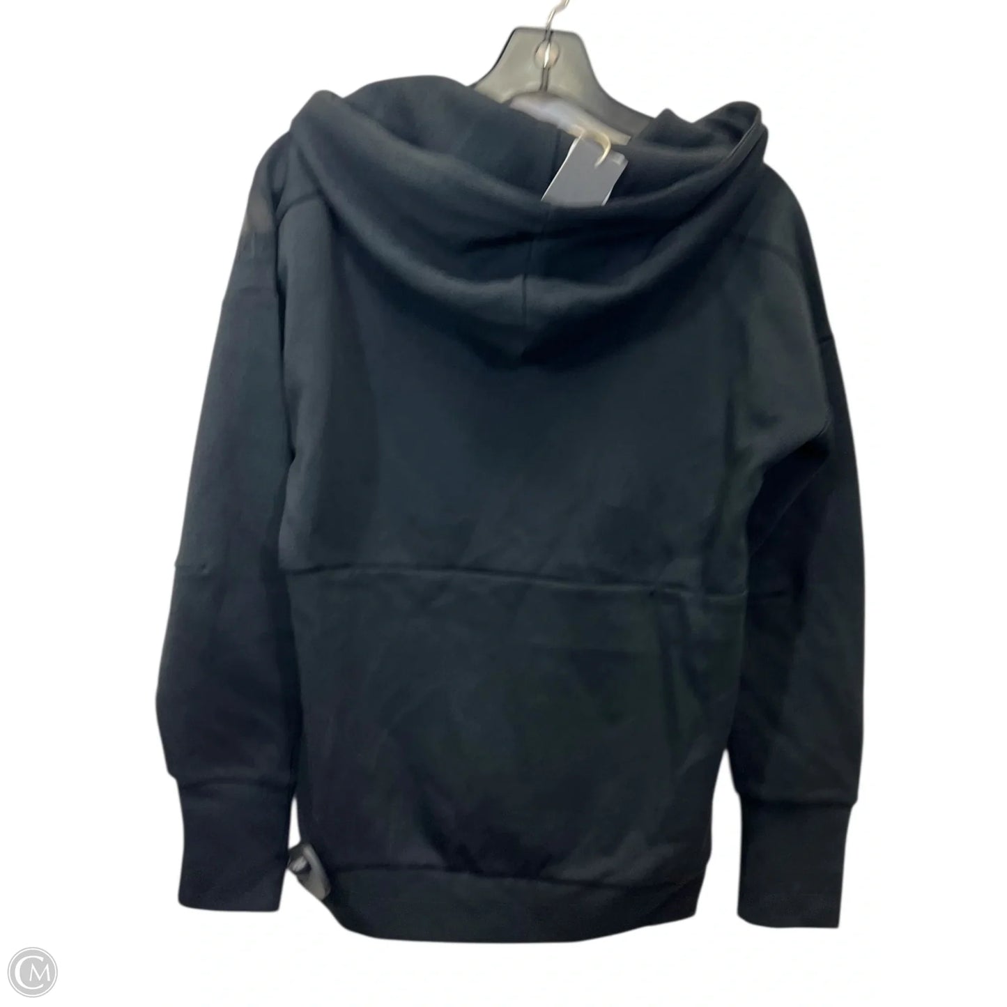 Athletic Sweatshirt Hoodie By Adidas In Black, Size: S