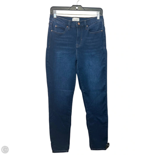 Jeans Skinny By Nicole By Nicole Miller In Blue Denim, Size: 8