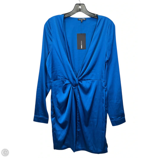 Dress Party Short By Fashion Nova In Blue, Size: L