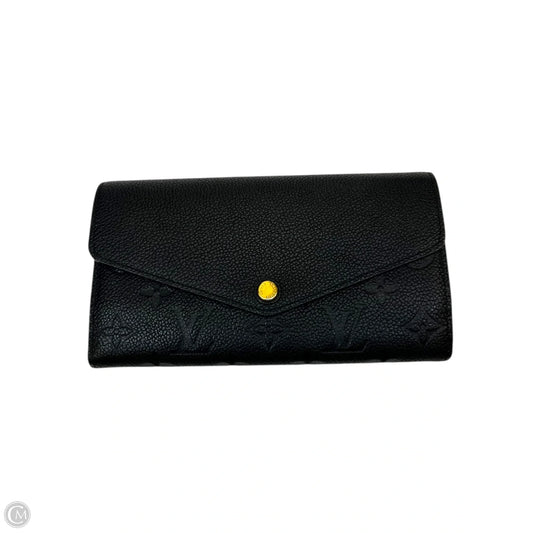 Wallet Luxury Designer By Louis Vuitton, Size: Medium