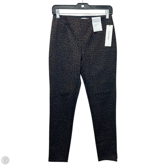 Pants Leggings By Calvin Klein In Animal Print, Size: 6