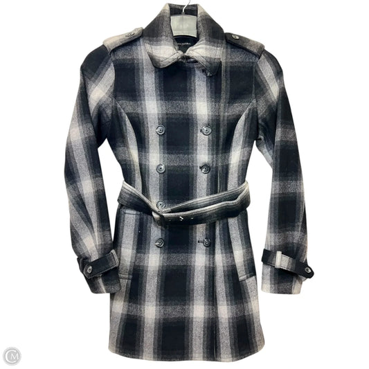 Coat Other By Banana Republic In Black & White, Size: Xs