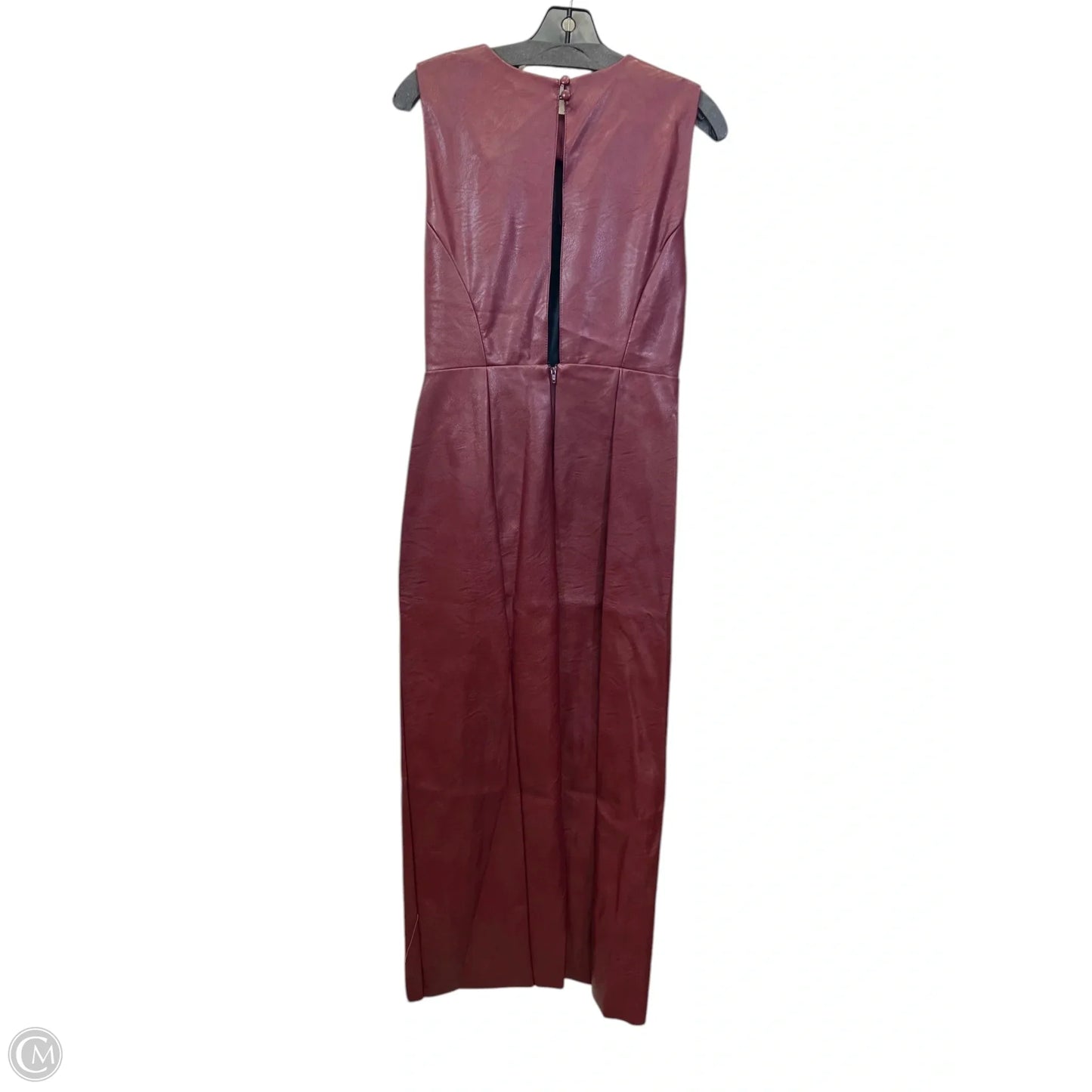 Dress Casual Maxi By Asos In Maroon, Size: M