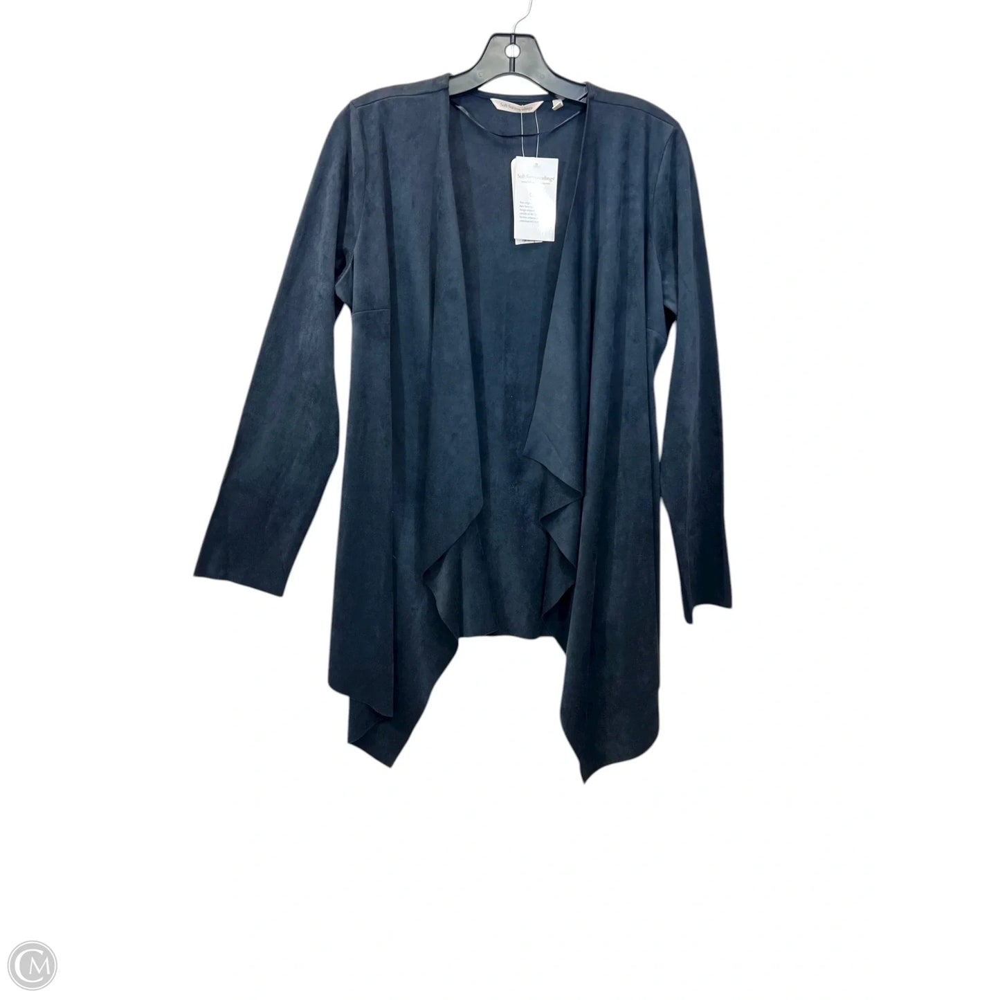 Cardigan By Soft Surroundings In DARK CHARCOAL, Size: S