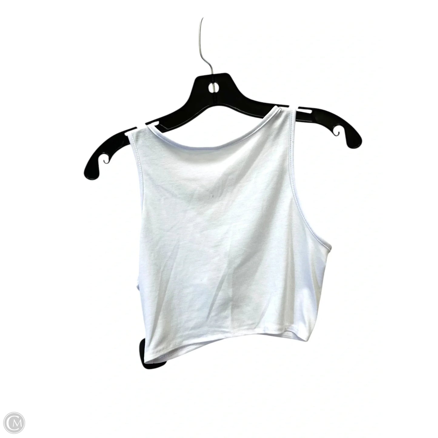 Top Sleeveless By Clothes Mentor In Gold & White, Size: S