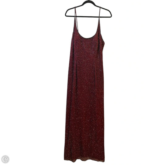 Dress Designer By Saks Fifth Avenue In Red, Size: L