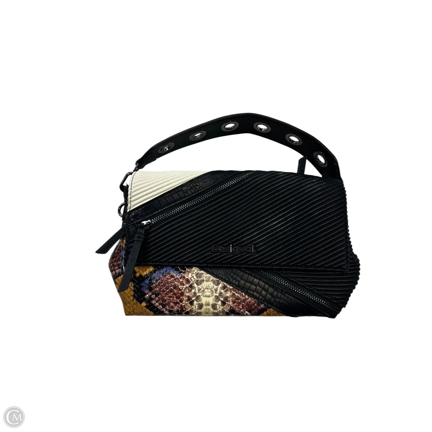 Handbag Designer By Desigual, Size: Medium