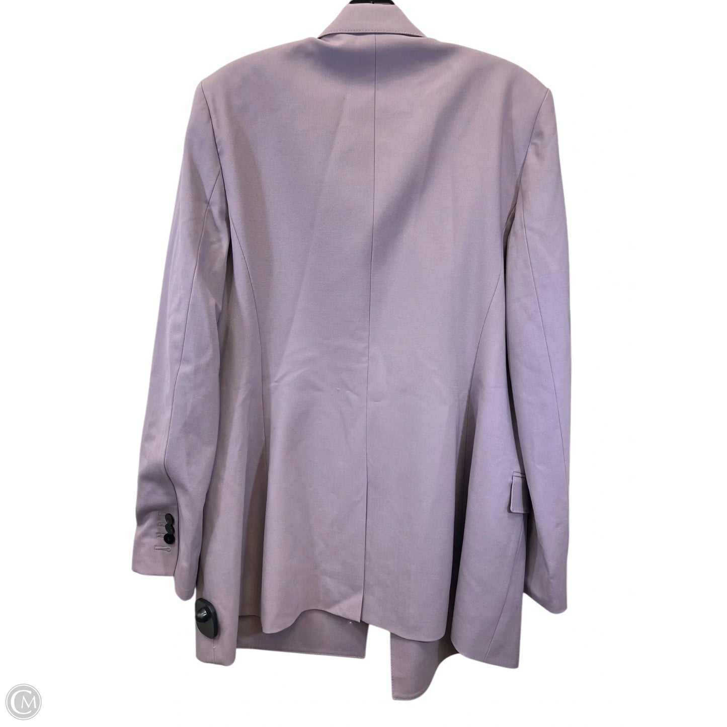 Blazer Designer By Theory In Purple, Size: L