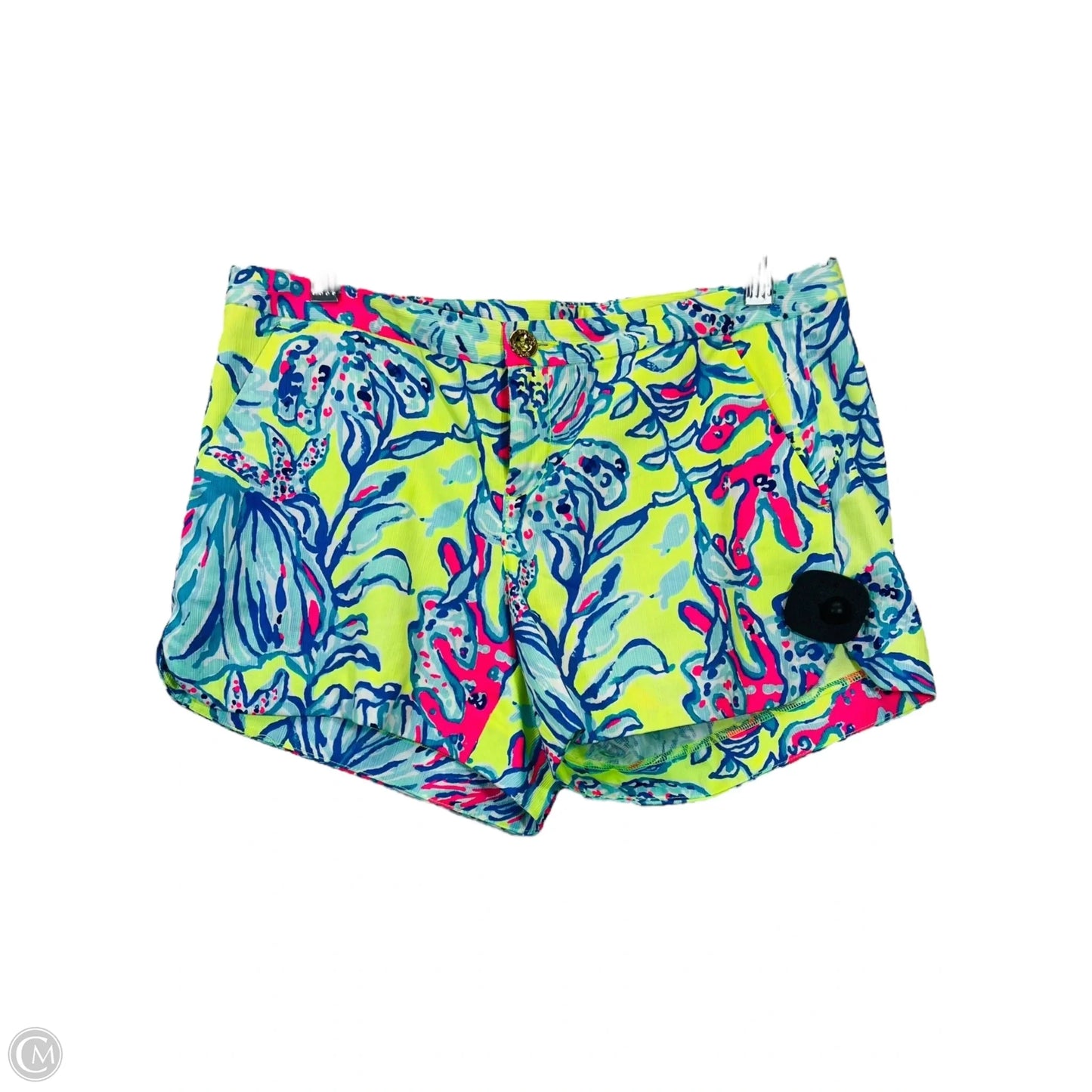 Shorts By Lilly Pulitzer In Blue & Green, Size: 0