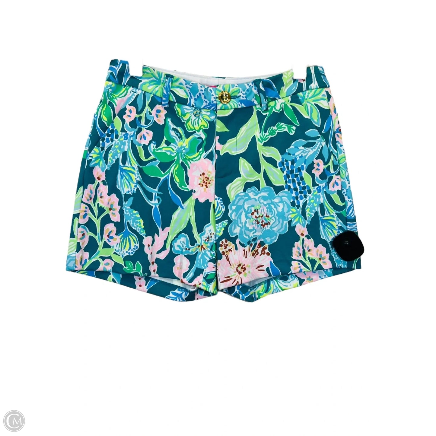 Shorts By Lilly Pulitzer In Blue & Green, Size: Xxs