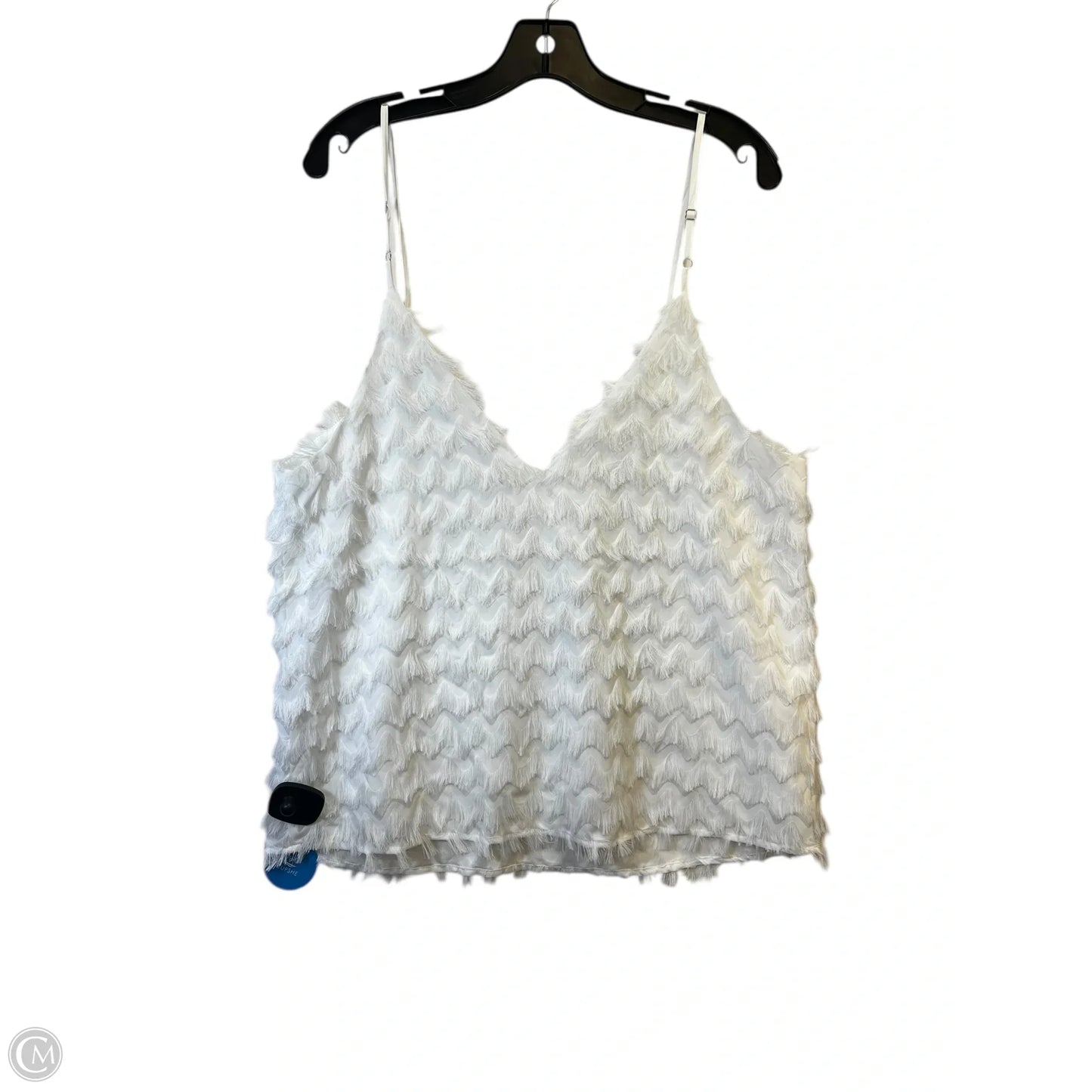 Top Sleeveless By Cupshe In White, Size: L