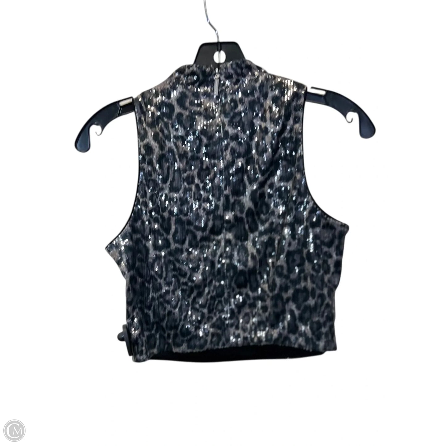 Top Sleeveless By Michael By Michael Kors In Animal Print, Size: Xs