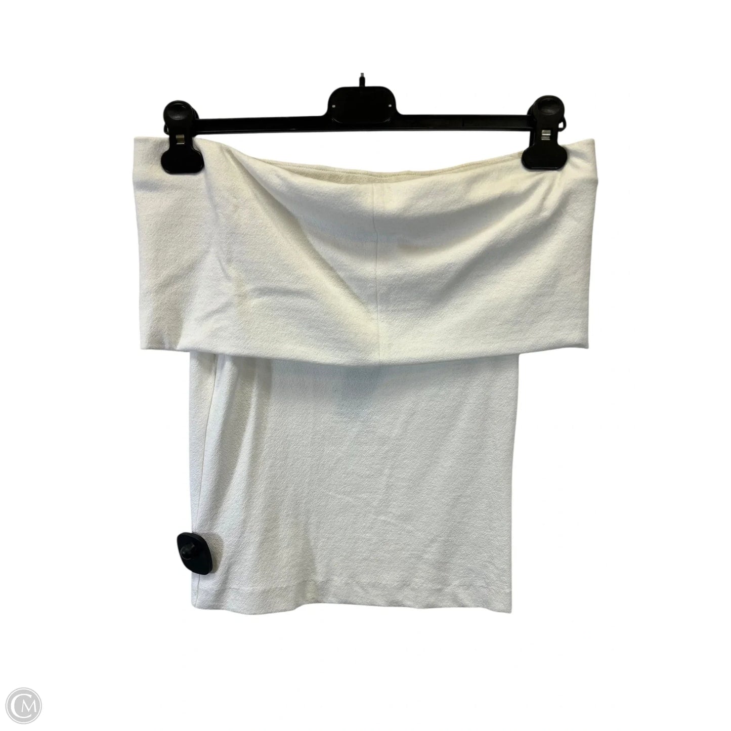 Top Short Sleeve Designer By Club Monaco In White, Size: Xs