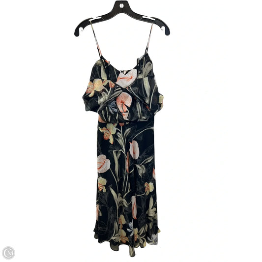 Dress Casual Maxi By White House Black Market In Floral Print, Size: Xs