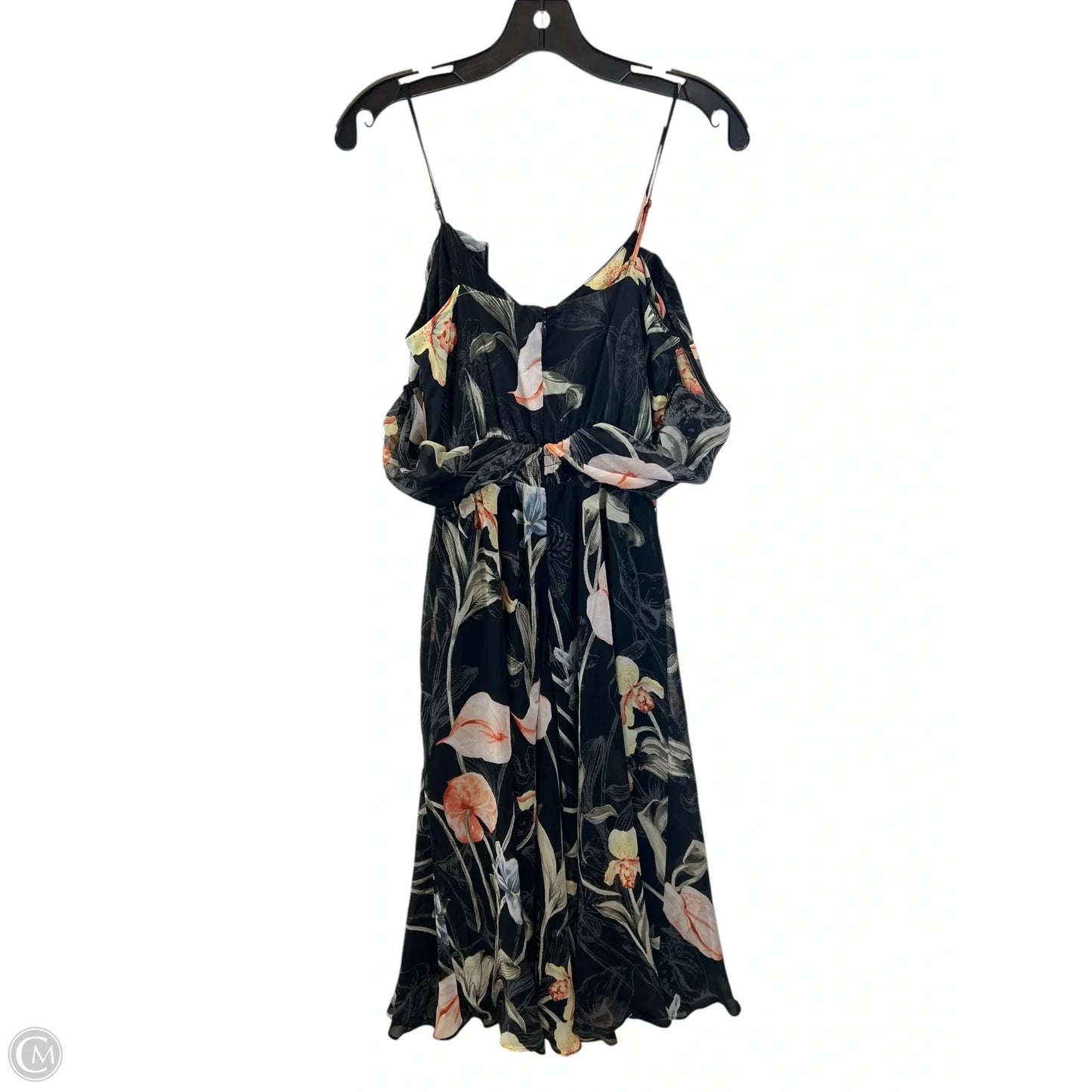 Dress Casual Maxi By White House Black Market In Floral Print, Size: Xs