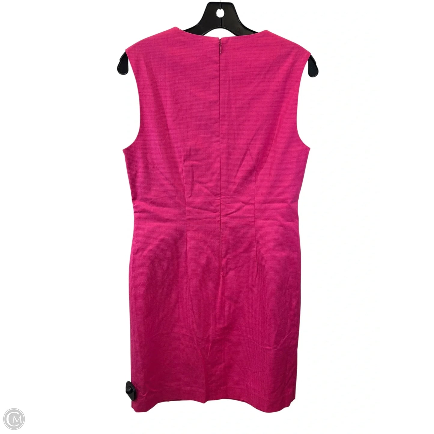 Dress Casual Midi By Ann Taylor In Pink, Size: S