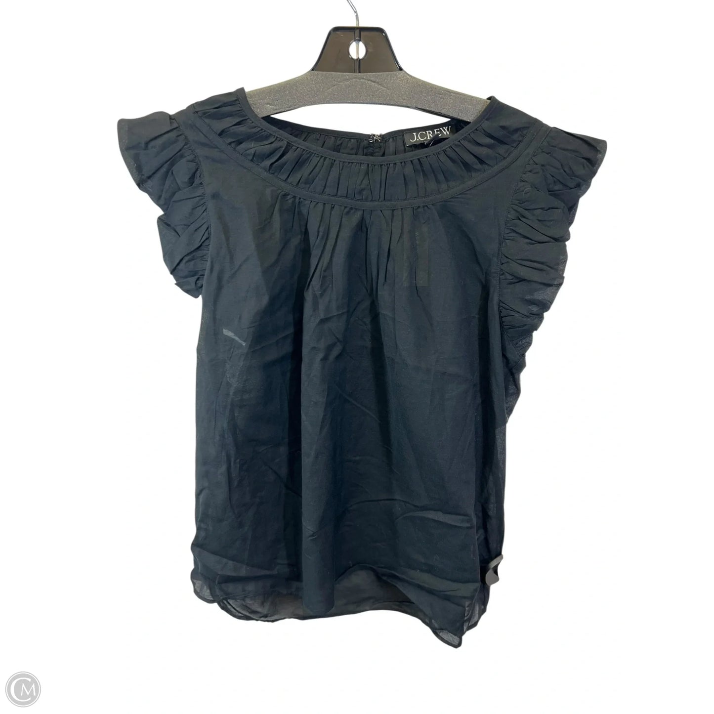 Top Sleeveless By J. Crew In Black, Size: S