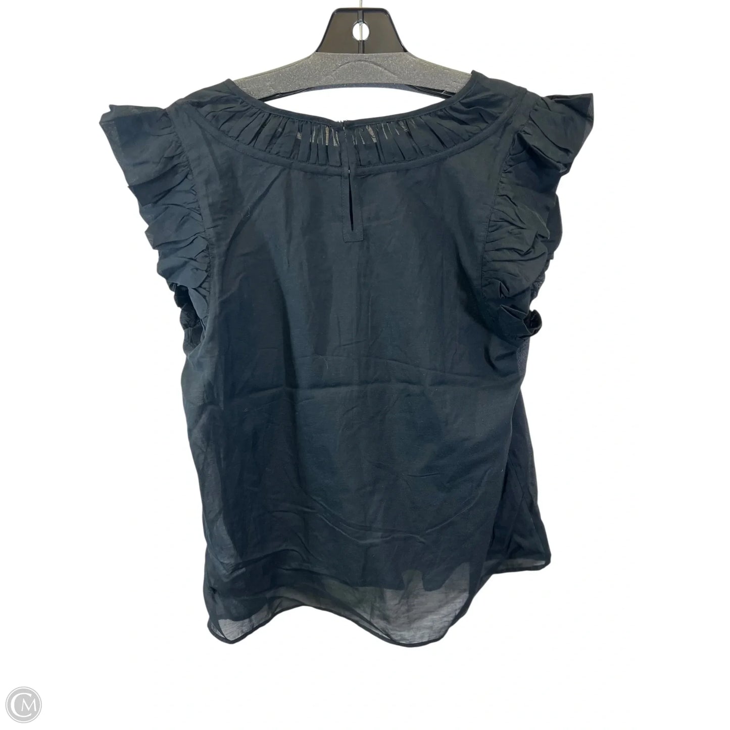 Top Sleeveless By J. Crew In Black, Size: S