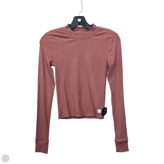 Top Long Sleeve By Vuori In Copper, Size: Xs