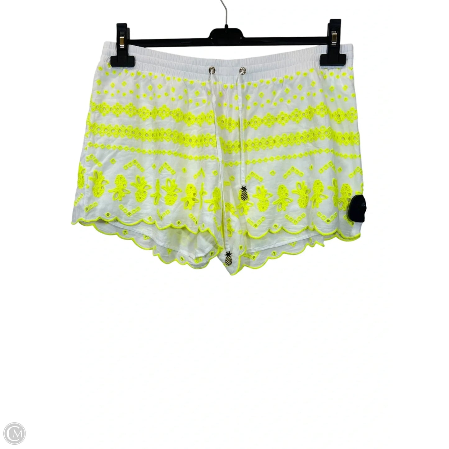 Shorts By Lilly Pulitzer In Green & White, Size: L