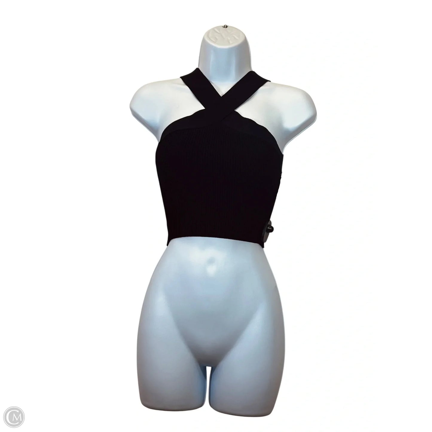 Top Sleeveless Designer By Babaton In Black, Size: Xxs